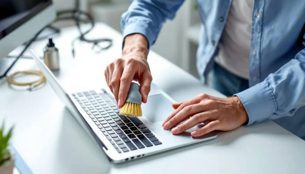 ein erfahrener it-experte erklärt, wie das regelmäßige entstauben deinen laptop erheblich beschleunigt und seine leistung verbessert.