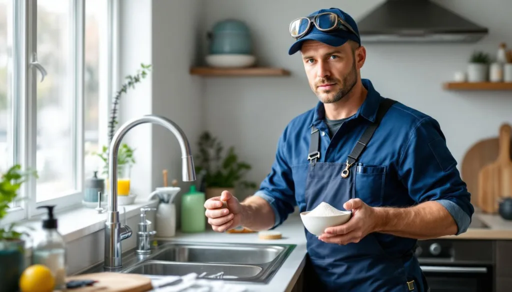 ein erfahrener klempner erklärt, warum die kombination aus zitronensaft und backpulver effektiv im abfluss wirkt und wie sie verstopfungen auf natürliche weise beseitigt.