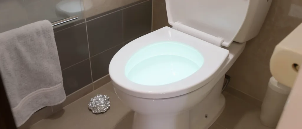 entdecken sie den einfachen alufolien-trick, mit dem ihre toilette täglich wie neu glänzt. lesen sie jetzt, wie sie ihre badezimmerreinigung revolutionieren können!