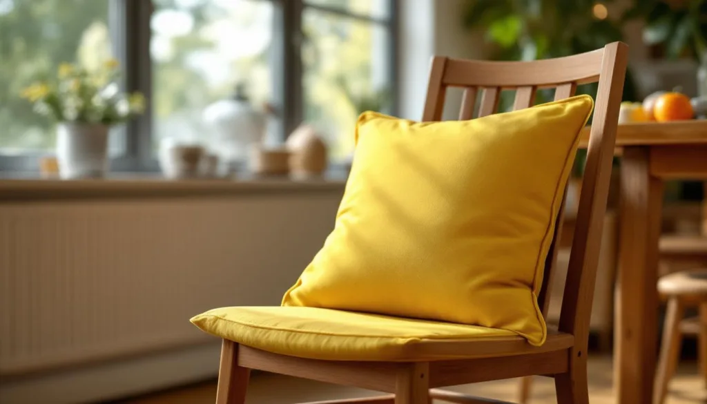 entdecken sie, wie das 5-euro-kissen von lidl jeden harten stuhl in einen bequemen sitz verwandelt – preiswert und komfortabel für zuhause und unterwegs.