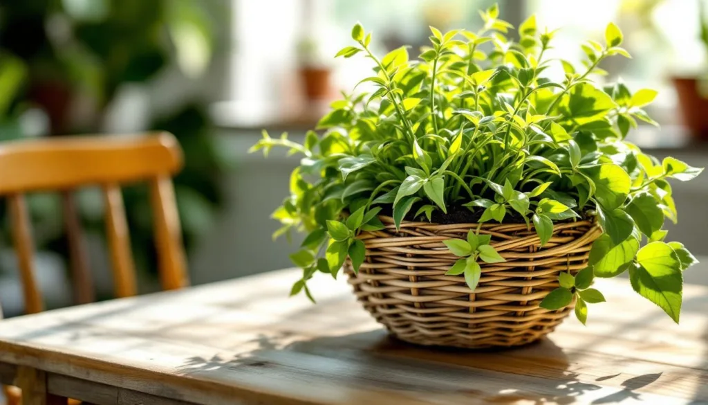 entdecken sie, warum diese attraktive pflanzschale aus weidengeflecht bei bm nur 5 euro kostet – qualität und design zum kleinen preis!