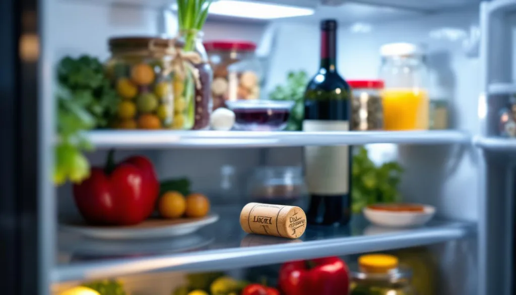 entdecke, warum ein einfacher korken im kühlschrank das größte problem löst und wie du damit deine lebensmittel länger frisch hältst.