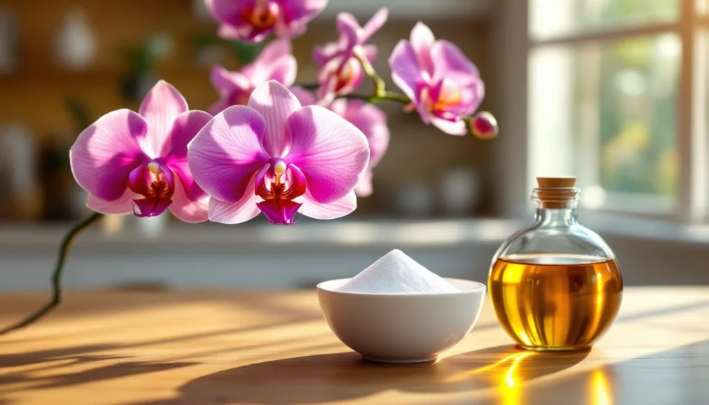 entdecke, wie zwei einfache küchenzutaten deine orchideen auf natürliche weise zum blühen bringen und ihre schönheit wie nie zuvor erstrahlen lassen.