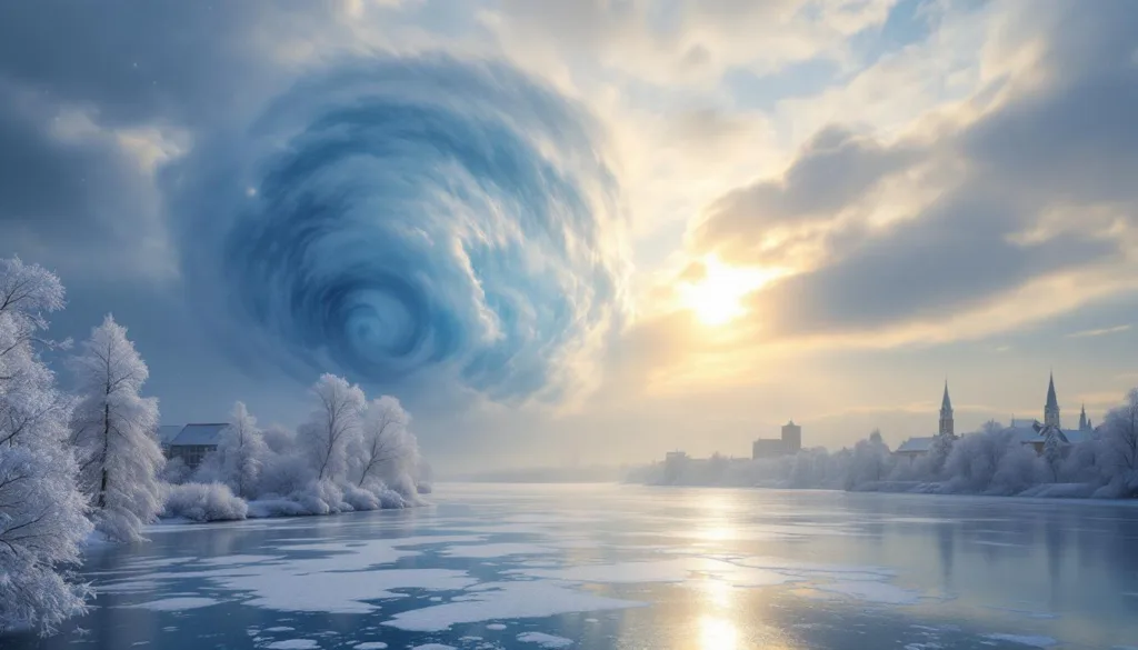 erleben sie einen außergewöhnlichen polarwirbel im januar, der weder kältewelle noch schneesturm ähnelt und beispiellose intensität mit sich bringt.